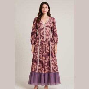 HEMANT & NANDITA Fiza Maxi Dress